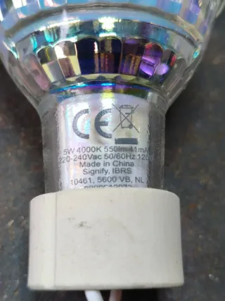 Focos Halógenos LED 220V (5 unidades)