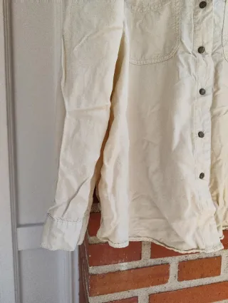 Camisa Cortefiel Beige Talla M