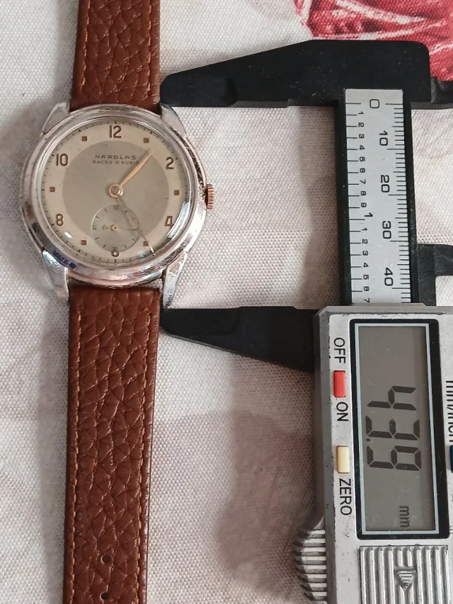 Reloj Narblas Cuerda Caballero Vintage