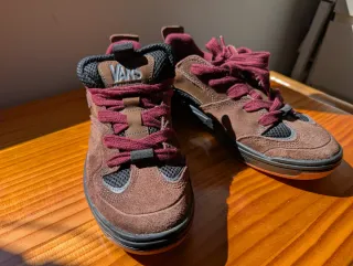 Vans Skate Mixxa Talla 41.5 Marrón/Rojo