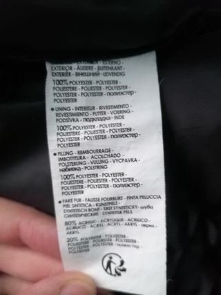 Parka polar S a M + regalo