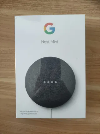 Google Nest Mini Negro Segunda Generación