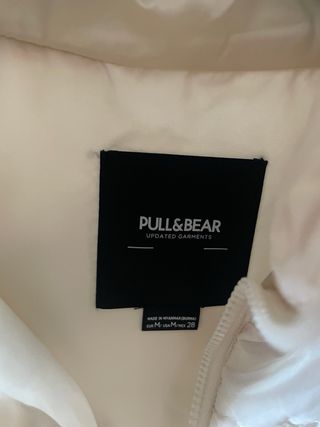 Chaleco Pull&Bear blanco