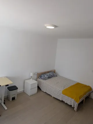 Estructura cama + colchón 120x190