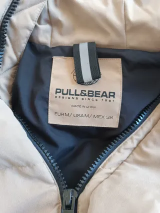 Abrigo Pull&Bear Talla M