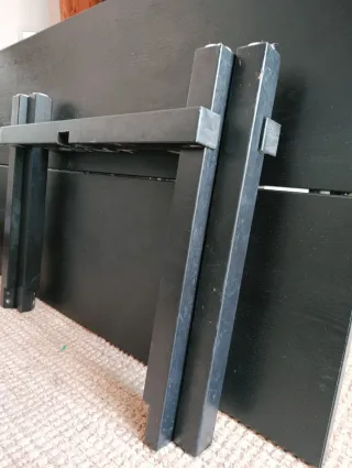 Mesa de comedor IKEA negra NORDVIKEN