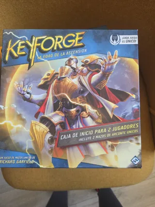Lote 7 juegos de mesa: Trio, Diamant, Keyforge....
