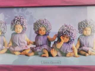 Láminas Anne Geddes Bebés enmarcadas