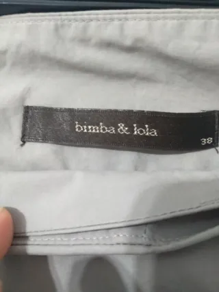 Falda Bimba y Lola Gris