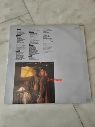 2 Vinilos Babyface y Manhattan Transfer