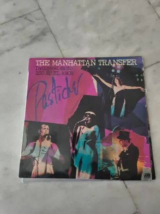 2 Vinilos Babyface y Manhattan Transfer