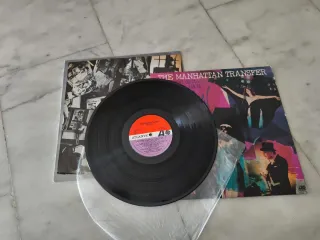 2 Vinilos Babyface y Manhattan Transfer