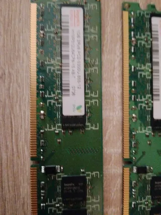 4 Módulos Memoria RAM Hynix 512MB PC2-5300 y 1GB