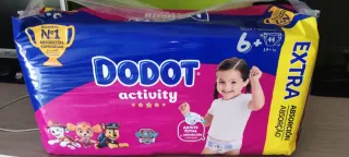 Pañales Dodot Activity Talla 6+ (44 uds)