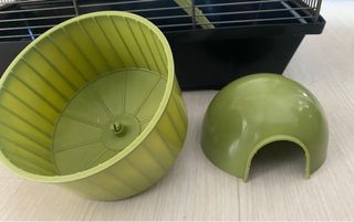 Jaula para hámster con accesorios