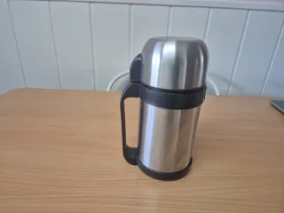 Termo comida bebé Monix Inox 1L