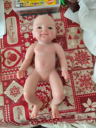 Bebé Reborn Silicona de 35 cm y 1.200 kg