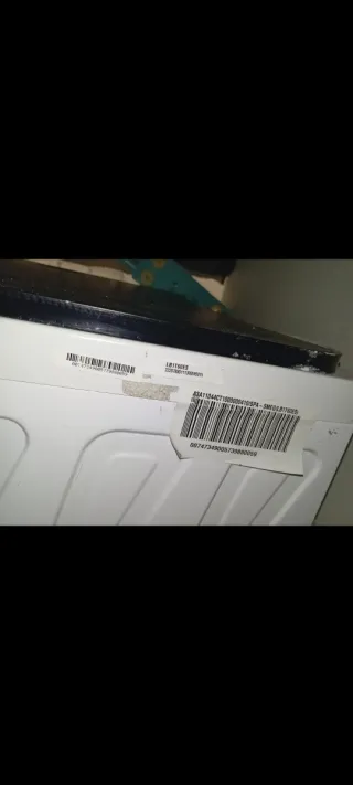 Lavadora Blanca Carga Frontal