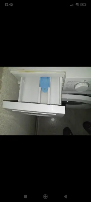 Lavadora Blanca Carga Frontal