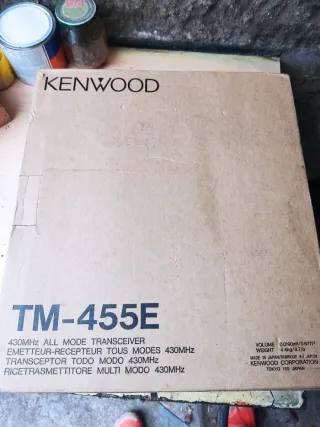 Kenwood TM-455E Transceptor 430MHz