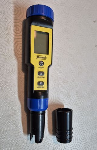 Medidor 7 en 1 pH, Cloro, TDS, EC, Sal, ORP y Temp