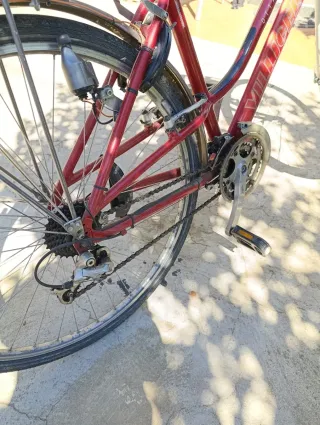 Bicicleta roja
