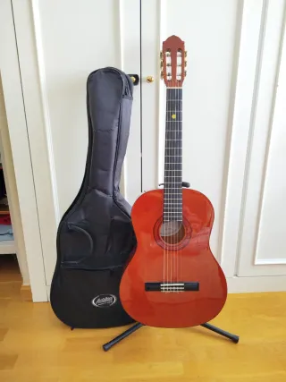 Guitarra Española Clásica Ashton con Funda