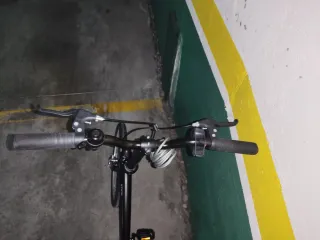 Bici plegable BTWIN negra algo negociable precio