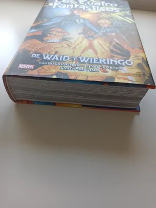 Los cuatro fantásticos de waid y wieringo omnibus
