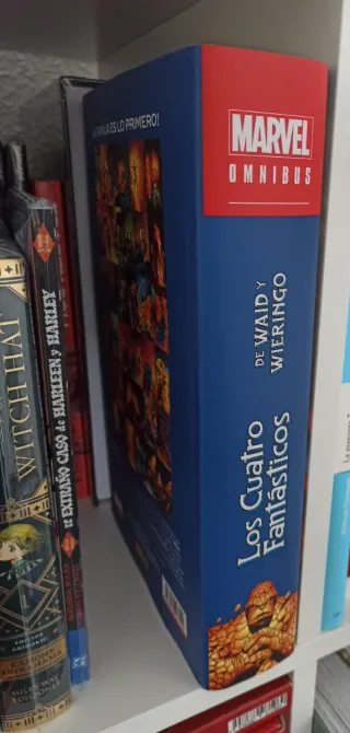 Los cuatro fantásticos de waid y wieringo omnibus
