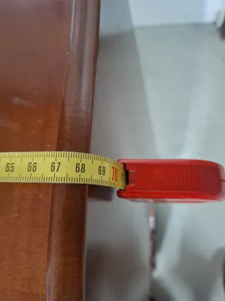 Mesa auxiliar madera