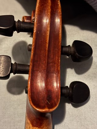 Violín antiguo para estudio listo para tocar