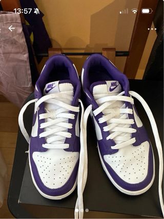 Nike Dunk Low Viola e Bianca