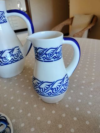 Vajilla Sargadelos azul y blanco