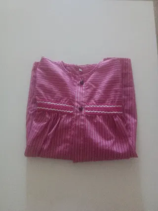 Blusón fallero niña rosa rayas