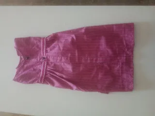 Blusón fallero niña rosa rayas