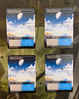 MTG x4 Hallowed Fountain