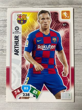 Cromo Futbol Arthur 67 La Liga Santander