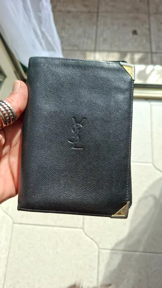 Portafoglio Yves Saint Laurent nero