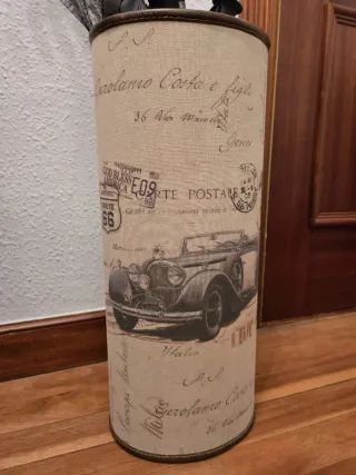 Paragüero Vintage Estilo Postal