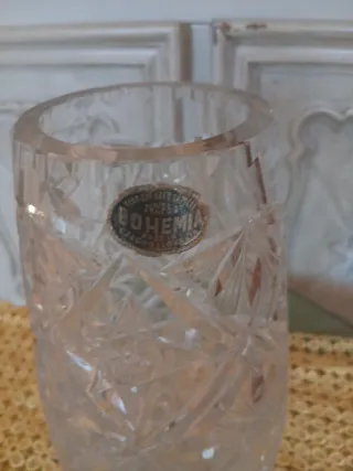 Vaso in cristallo Bohemia