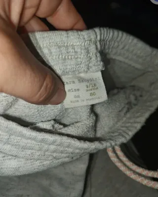 Lote 3 Pantalones Bebé 9-12 meses