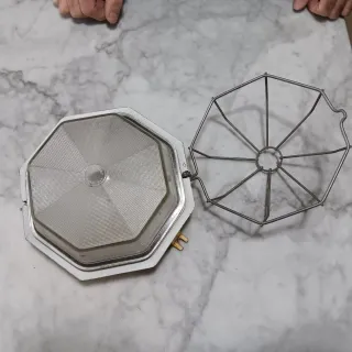 Lampada industriale vintage anni 60