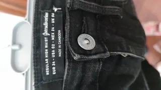 Vaquero negro Stradivarius