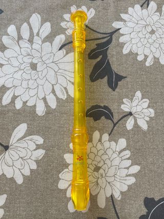 Flauta dulce Camelot amarilla