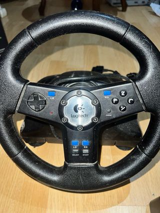 Volante Logitech PS1 + Pedales