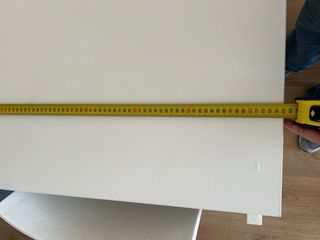 Mesa comedor y 4 sillas blancas