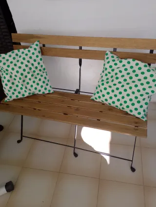 Banco doble plegable IKEA TÄRNÖ exterior