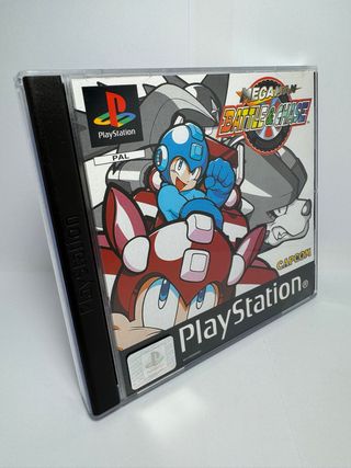 🇮🇹🇪🇺🇪🇸 Megaman Battle & Chase PlayStation PS1 PAL