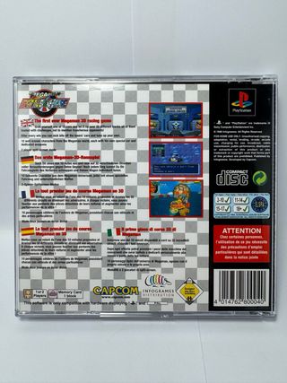 🇮🇹🇪🇺🇪🇸 Megaman Battle & Chase PlayStation PS1 PAL